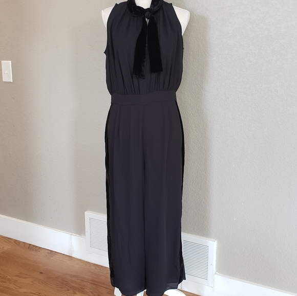 Kate Spade mixed Velvet jumpsuit - Picture 1 of 8